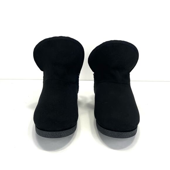 Rockport TruTECH Veda Women Black Slipper Boot Size 7 Faux Suede/Fur Lining New - Picture 11 of 12